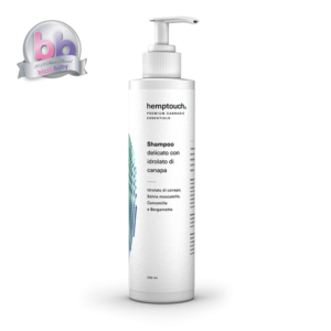 SHAMPOO DELICATO CON IDROLATO DI CANAPA