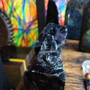 RAW BLACK OBSIDIAN 1kg