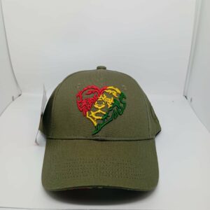CAPPELLO RASTA LION VERDE