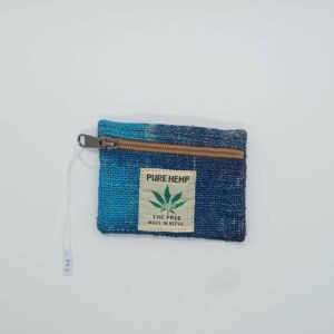 BORSELLINO 100% CANAPA BLU