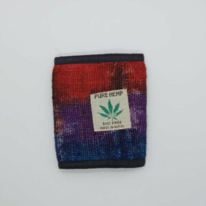 BORSELLINO 100% CANAPA ROSSO BLU