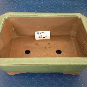 vaso rettangolare 31 x 23 cm