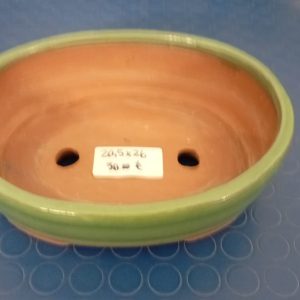 vaso ovale 26 x 20.5 cm