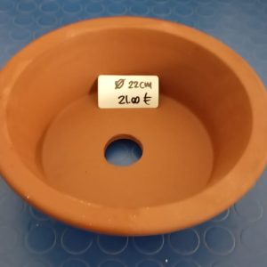 vaso tondo 22 cm